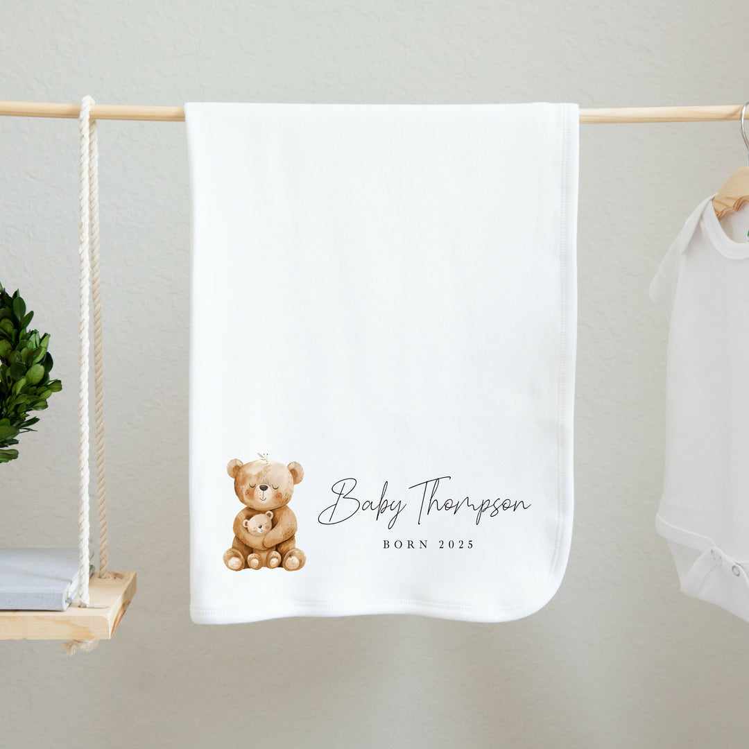 Personalised Unisex Baby Blanket