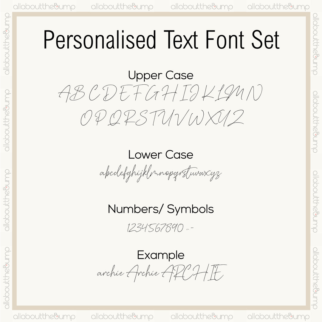 Personalised Brown Bears Pregnancy/Maternity Notes Baby Folder