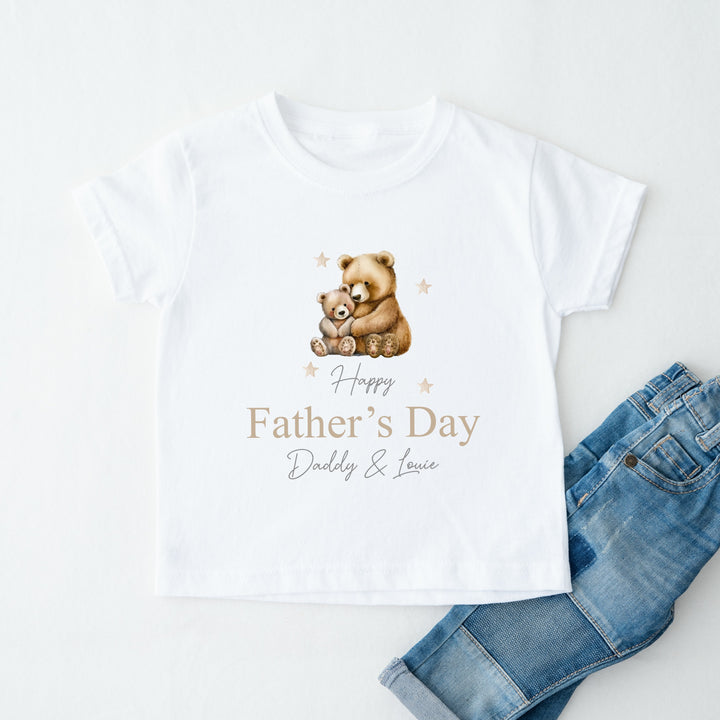 Happy Father's Day Brown Bears T-shirt