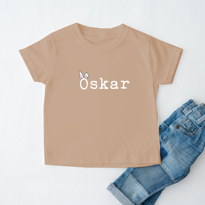 Bunny Ears Name Kid's T-shirt