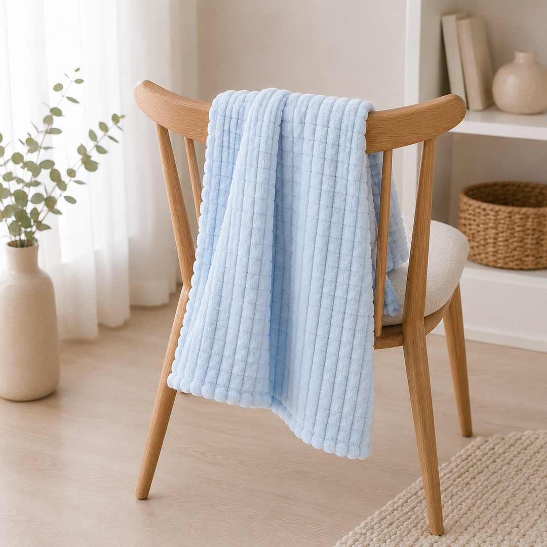 Blue Wafer Baby Wrap