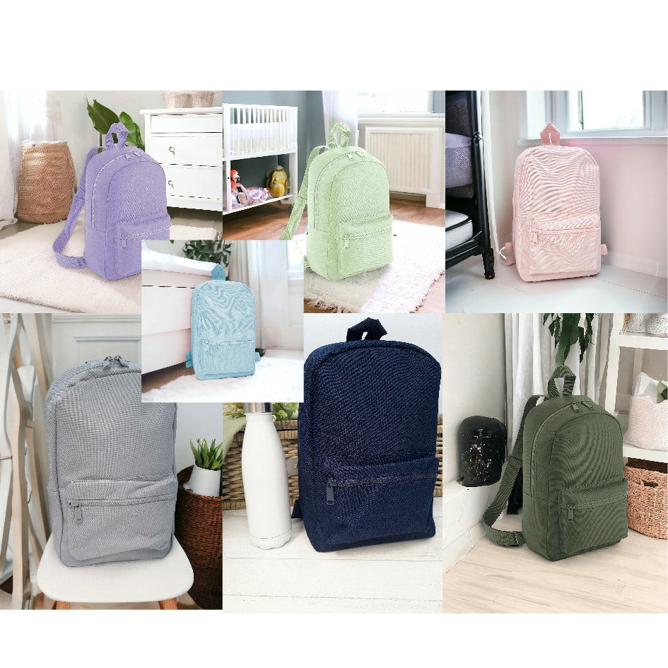 Personalised Simple Name Backpack