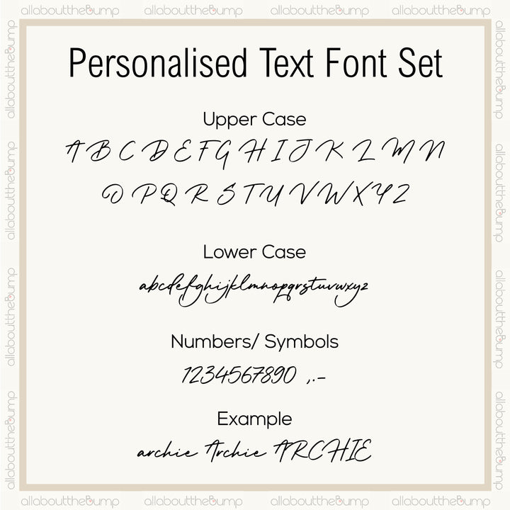 Personalised Brown Bears Wooden Announcement Plaque