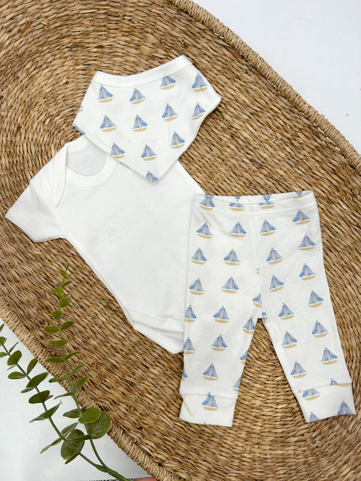 Sailboats Printed Leggings/Trousers