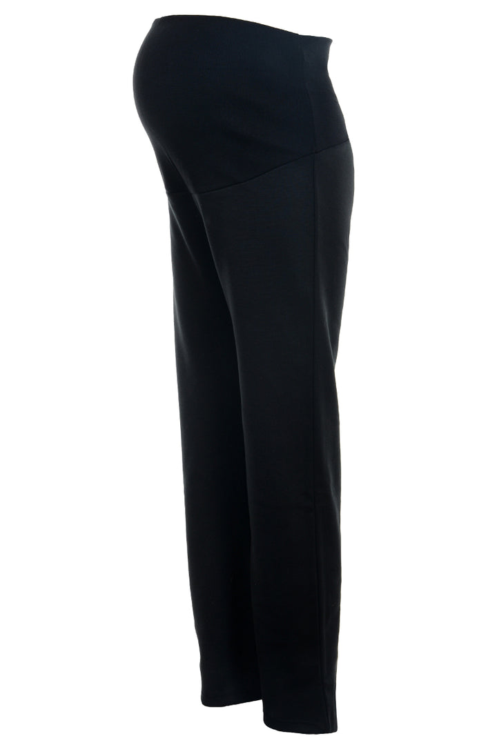 Black Maternity Bootcut Trousers (Over-the-Bump)