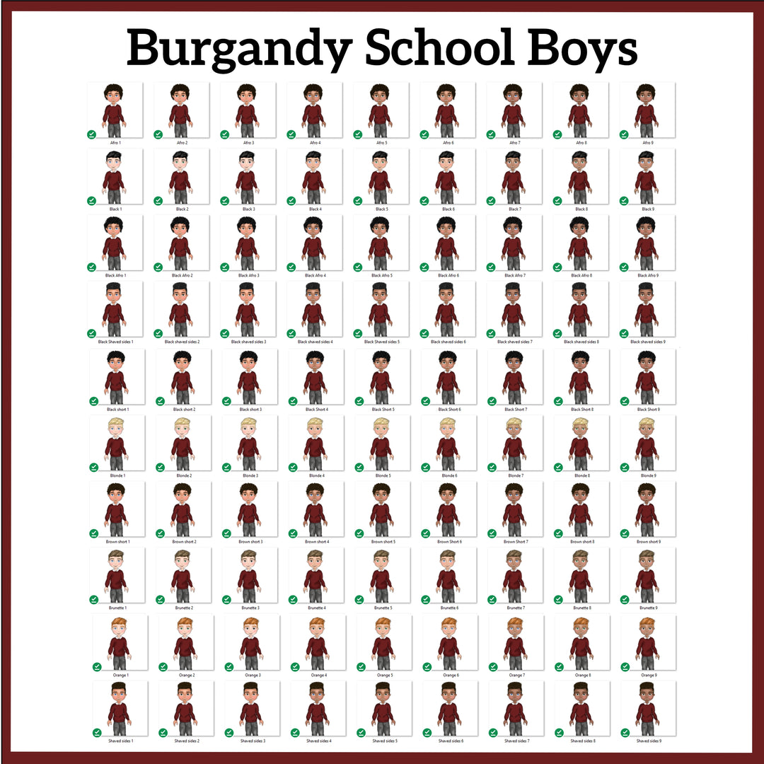 Personalised School Boy Bookbag