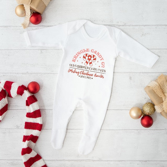 Candy Cane Company Christmas Sweatshirt/Babygrow