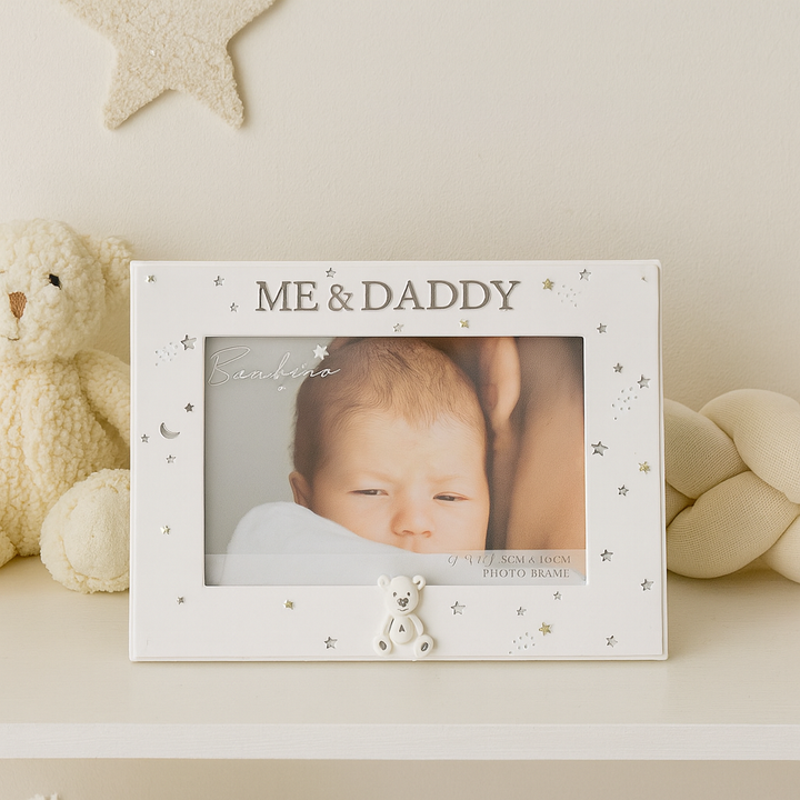Me & Daddy Starry Night Resin Photo Frame
