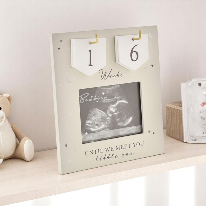 Countdown Baby Scan Photo Frame