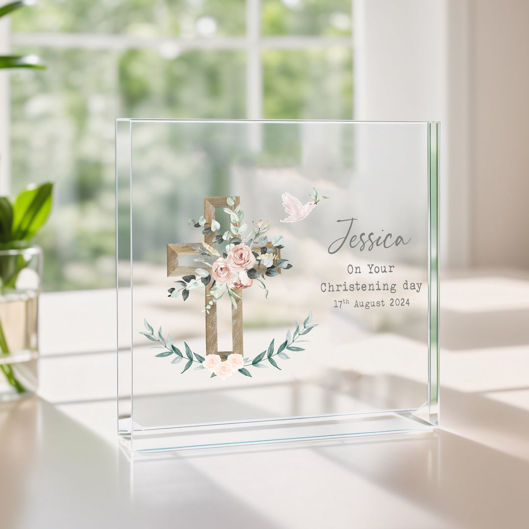 Personalised My Christening Day Acrylic Plaque