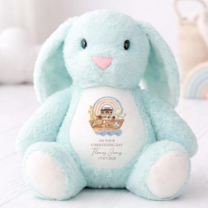 Personalised On Your Christening Day Rabbit