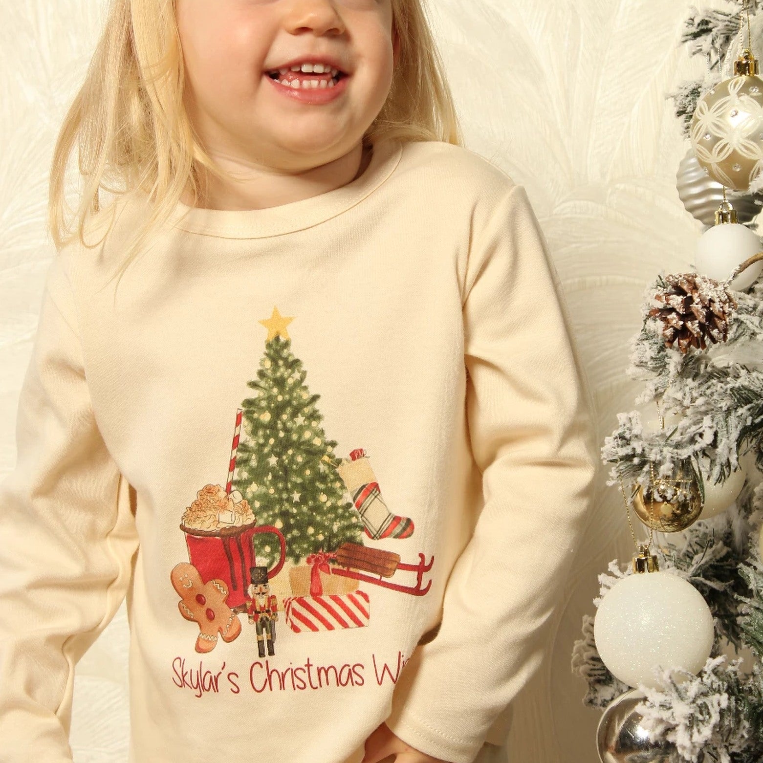 Personalised Classic Christmas Pyjamas