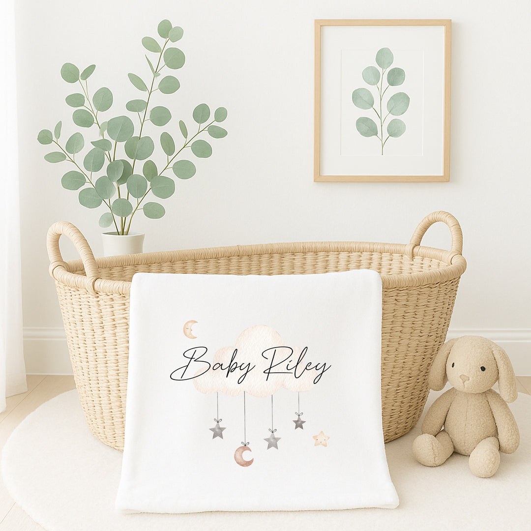 Personalised Unisex Baby Blanket