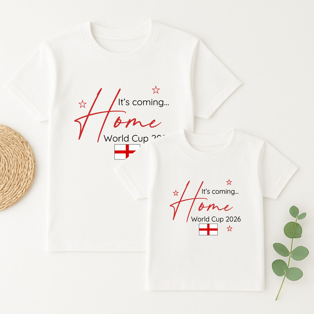It's Coming Home World Cup Family Matching Outfits