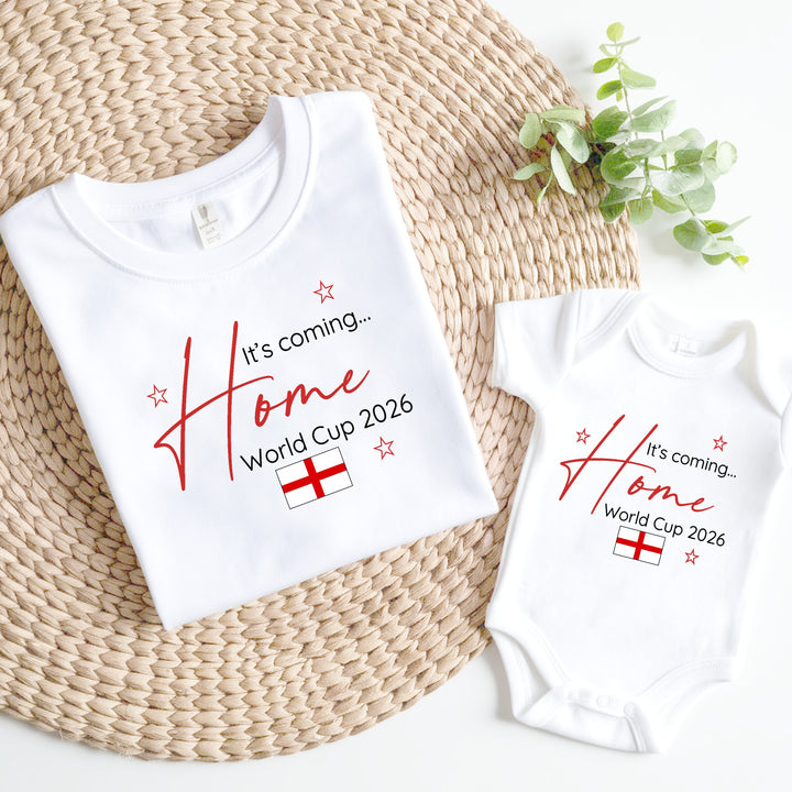 It's Coming Home World Cup Family Matching Outfits