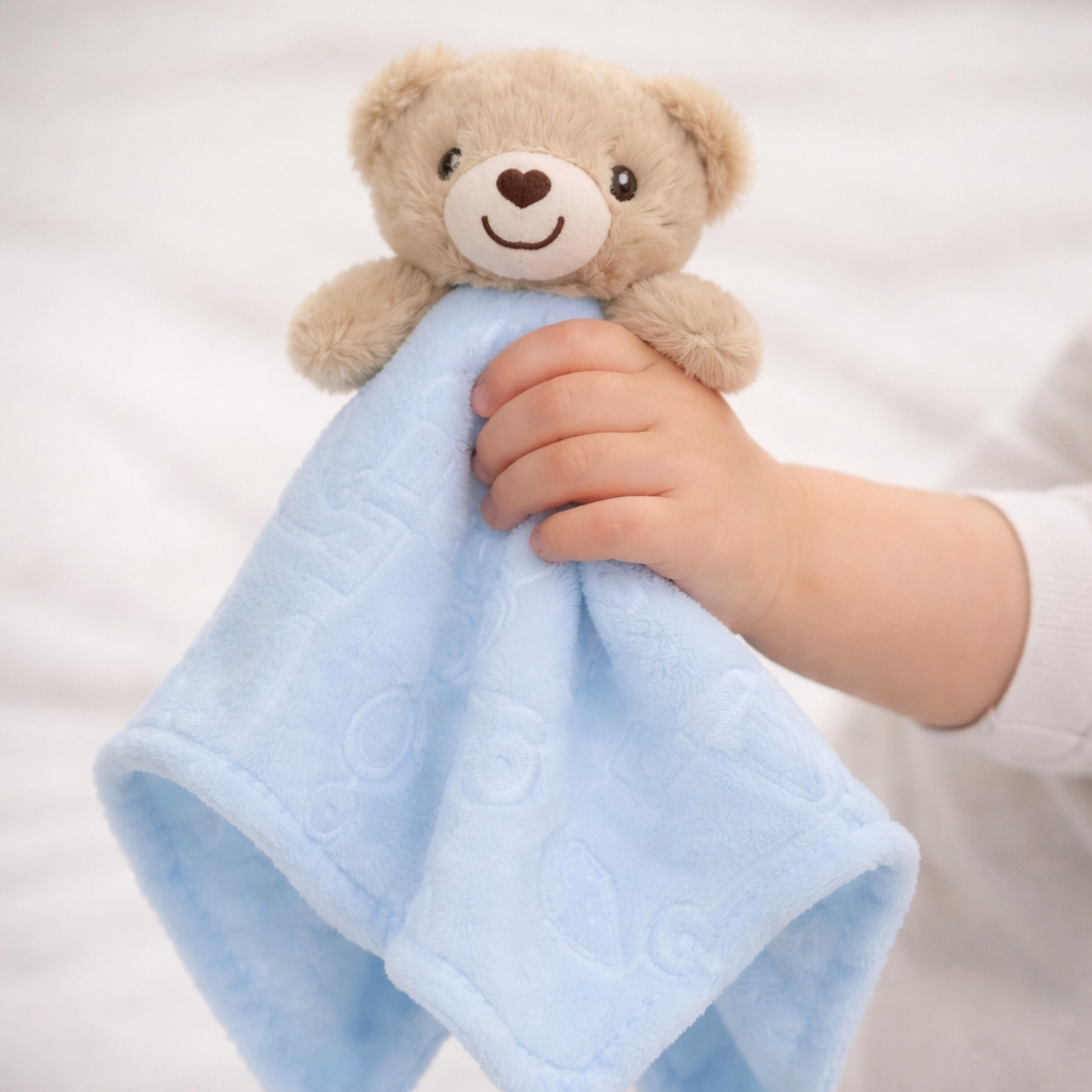 Blue Bear Comforter