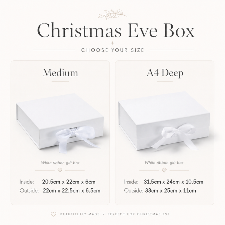 Personalised Blue Rabbit Christmas Eve Box