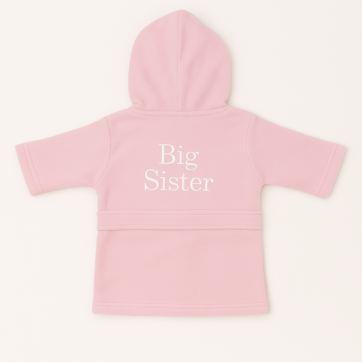 Sibling Embroidered Pink Dressing Gown Gift Hamper Set