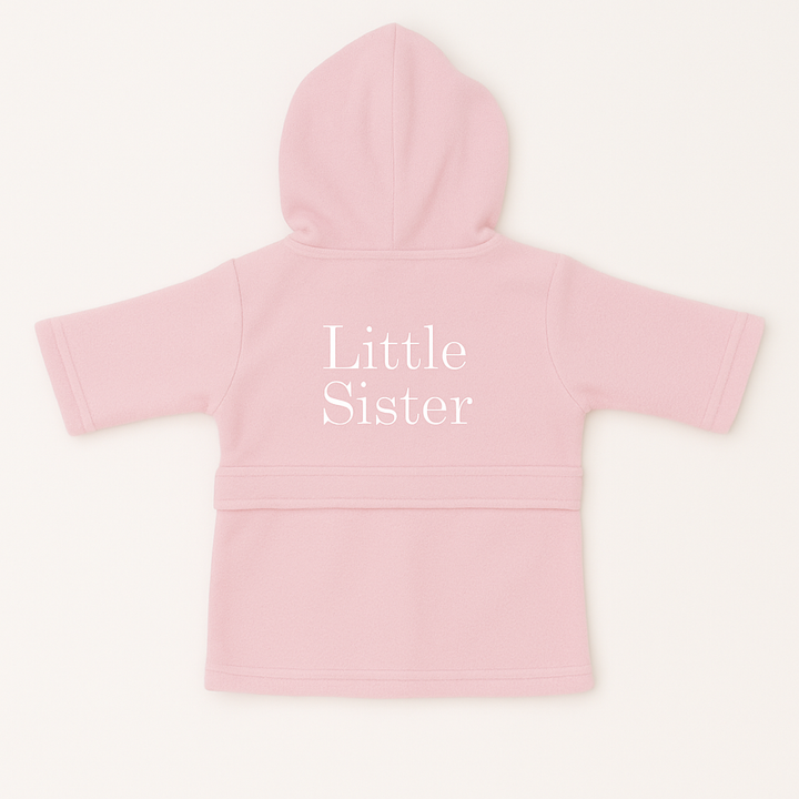 Sibling Embroidered Pink Dressing Gown Gift Hamper Set