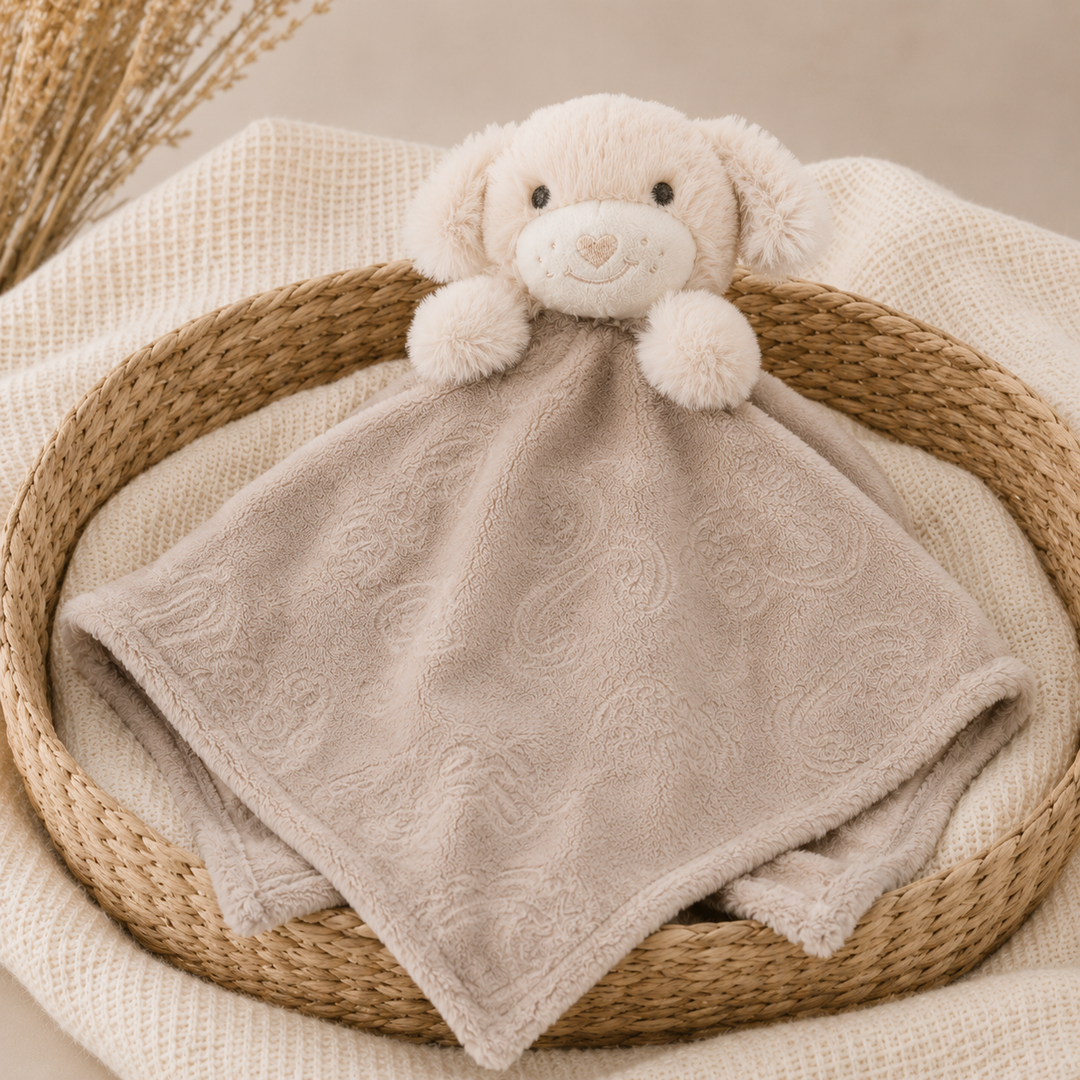 Brown Puppy Comforter