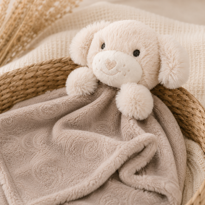Brown Puppy Comforter