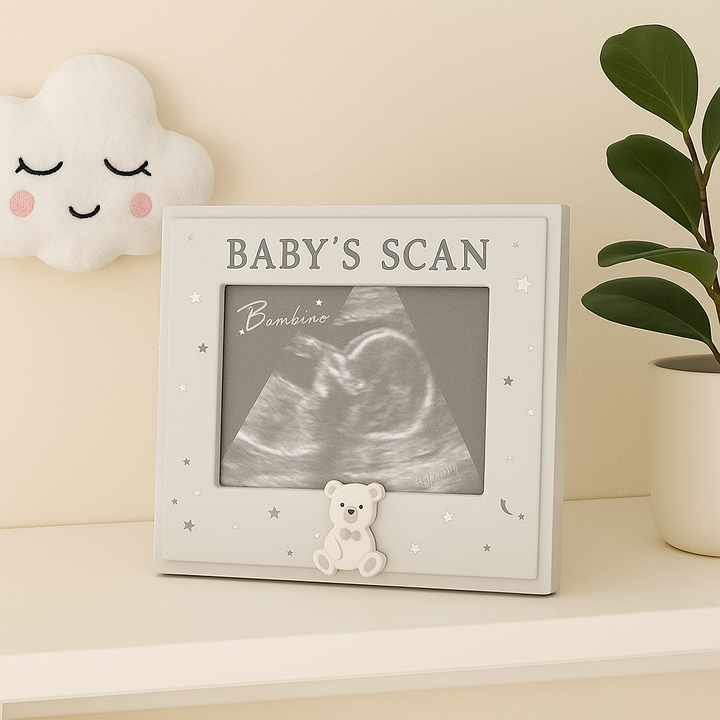 Baby's Scan Teddy Bear Photo Frame