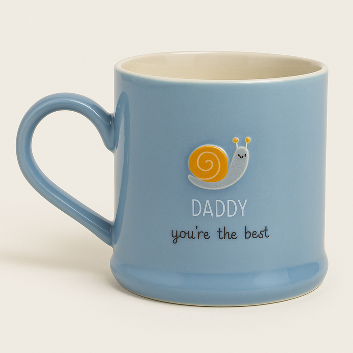 Daddy You're The Best Blue Mug