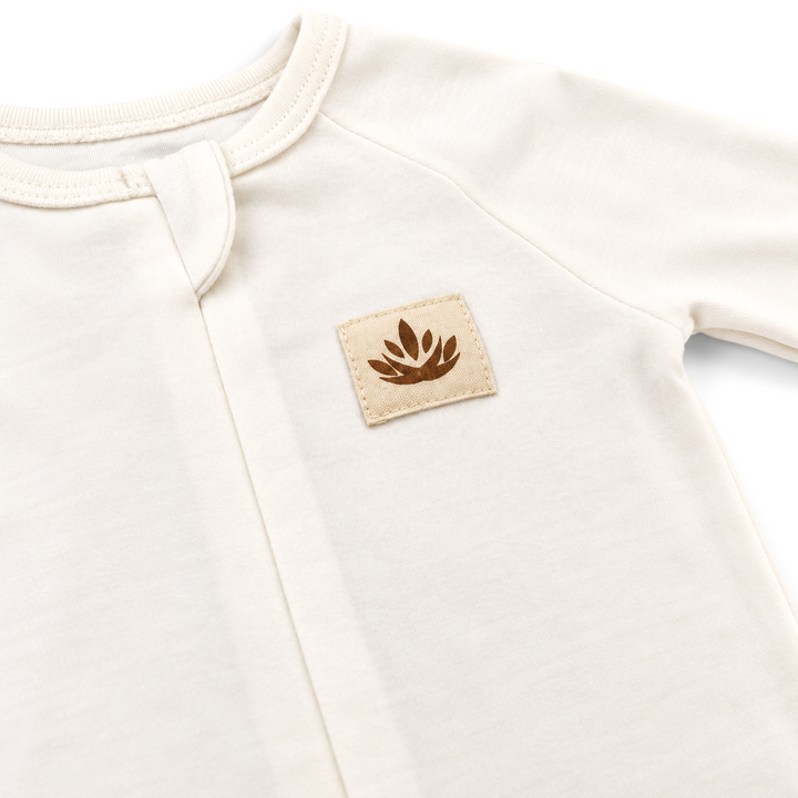 Unisex Organic Zip Up Baby Grow