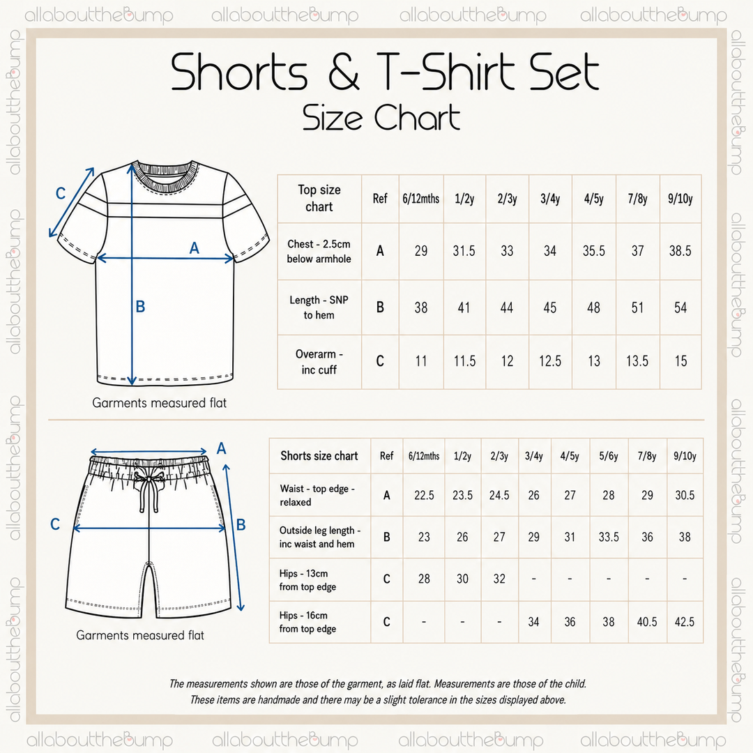 Personalised Oat Brother and Sister Sibling Matching Toddler Short Set