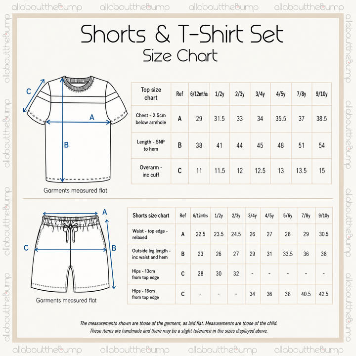Personalised Oat Brother and Sister Sibling Matching Toddler Short Set