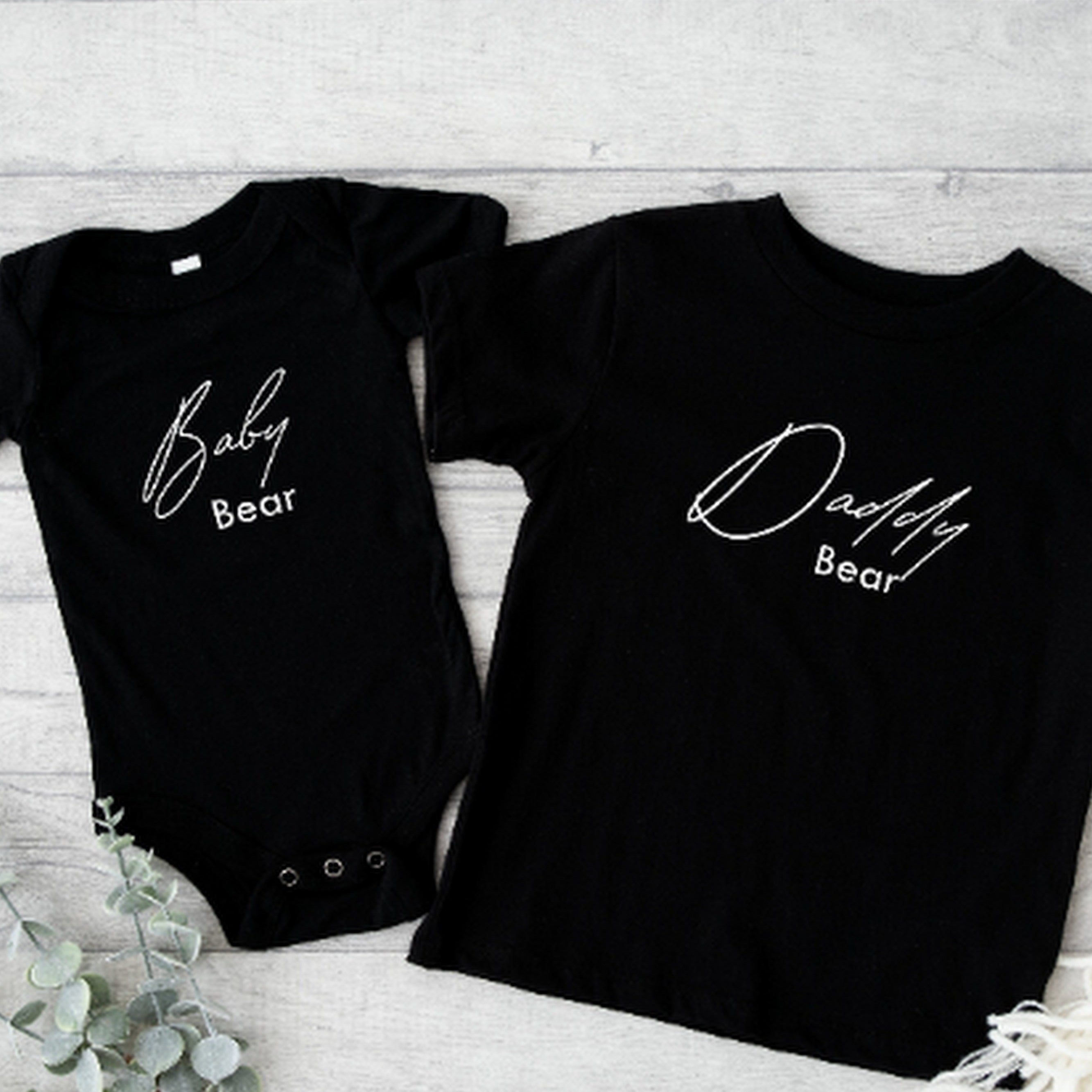 Daddy and deals baby shirts