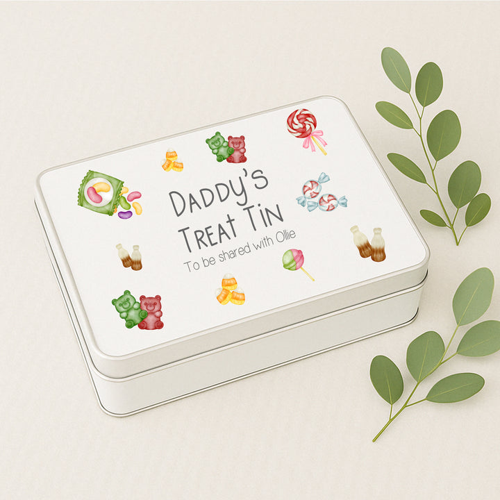 Personalised Daddy's Treat Tin