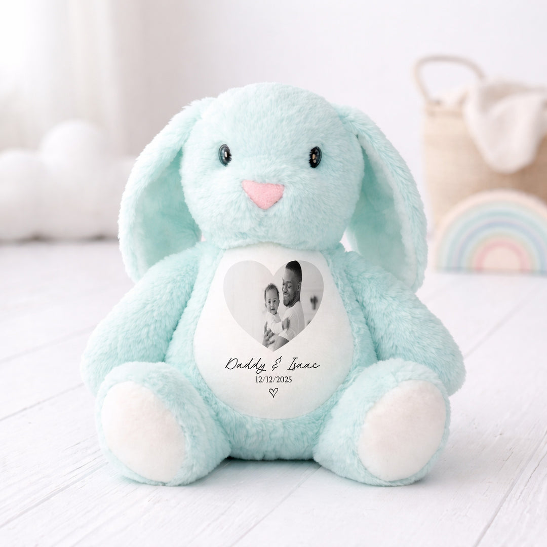 Personalised Photo Daddy & Me Teddy