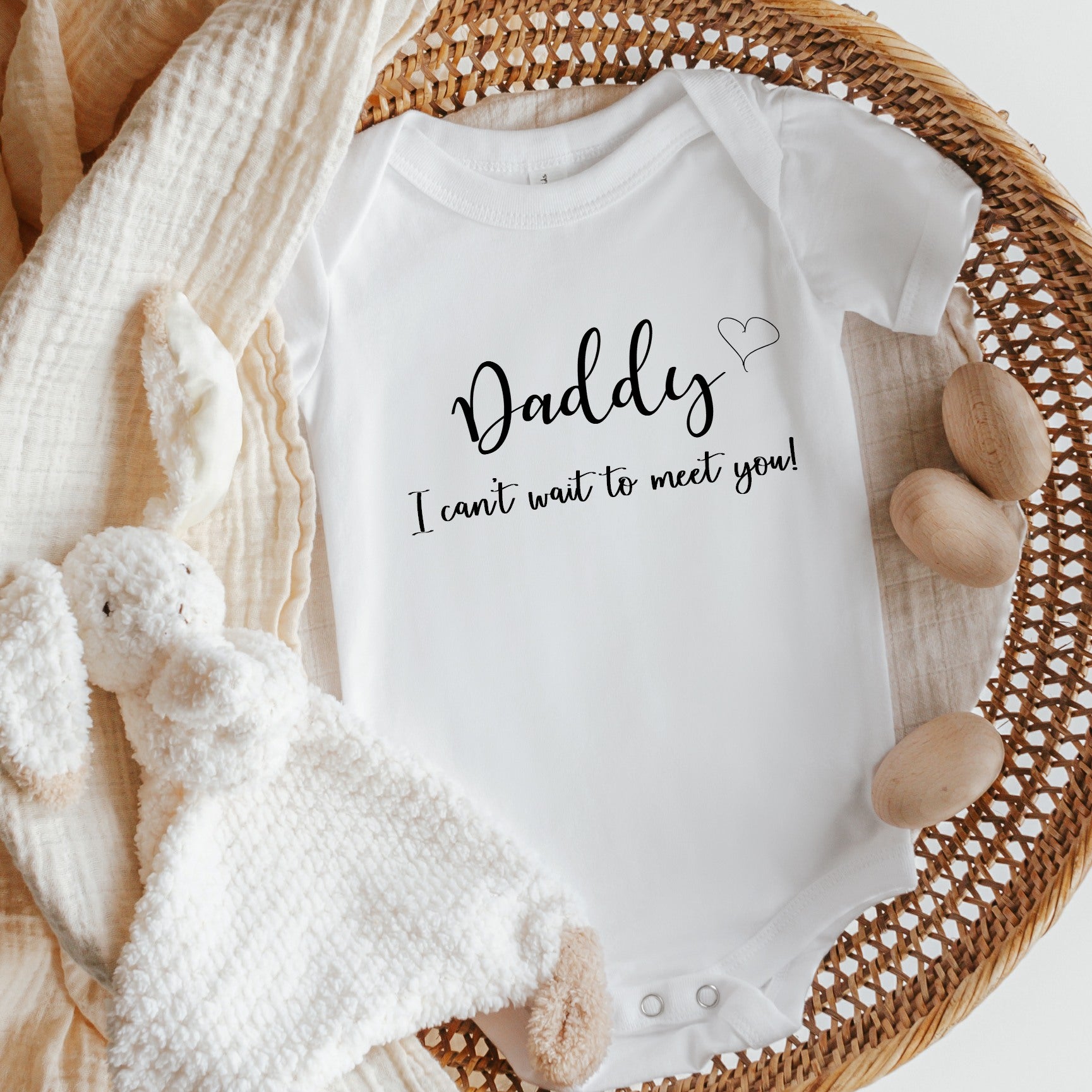 Fashion daddy baby vest