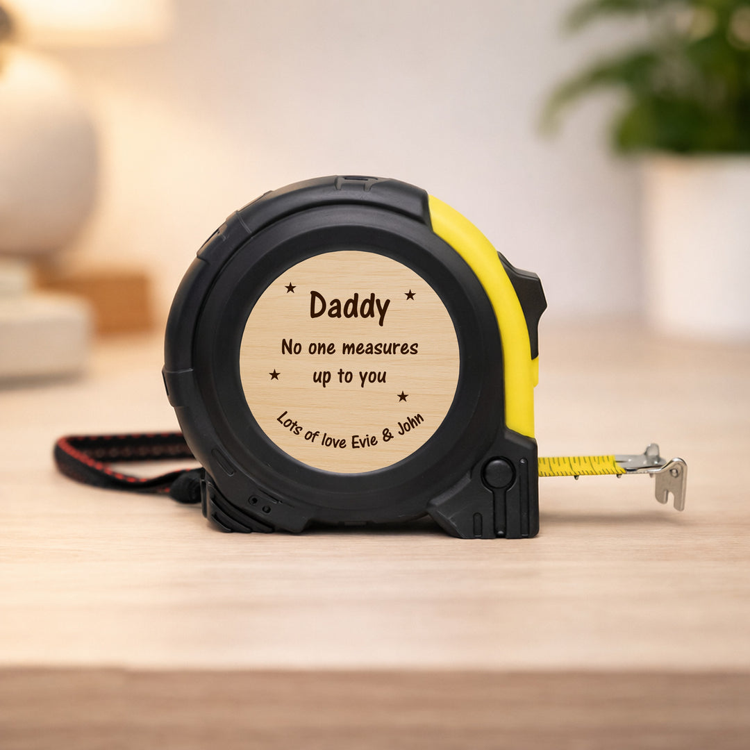 Personalised Stars No One Measures Up To You Tape Measure