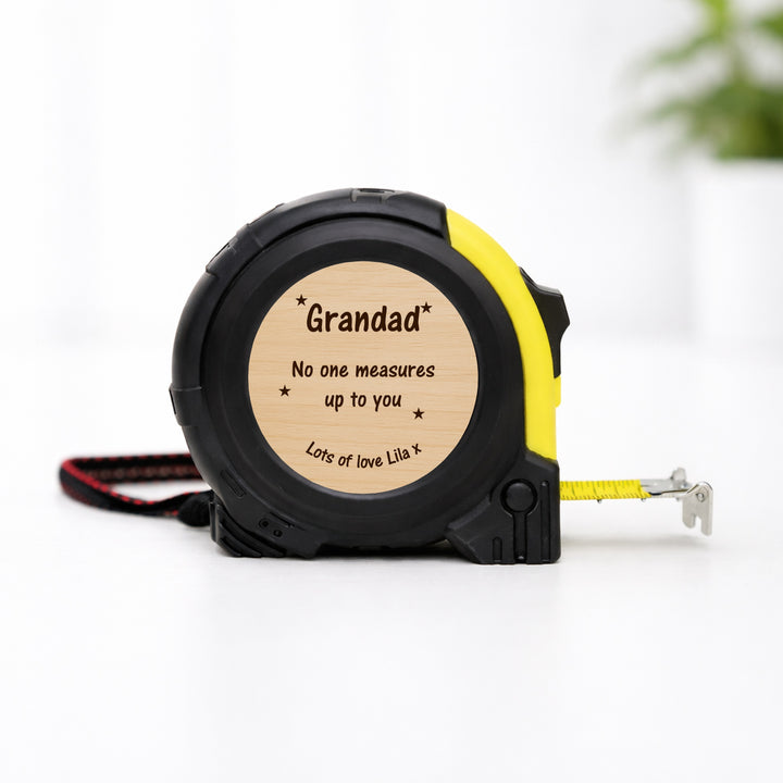 Personalised Stars No One Measures Up To You Tape Measure