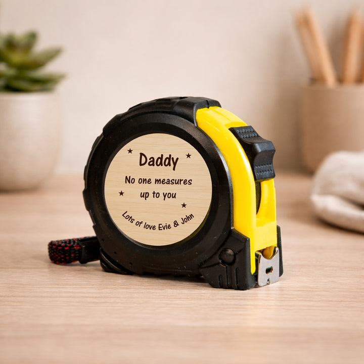 Personalised Stars No One Measures Up To You Tape Measure