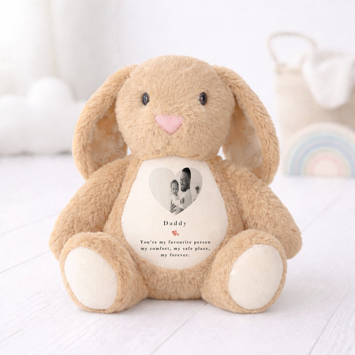 Personalised Photo Daddy You're My Safe Place Teddy