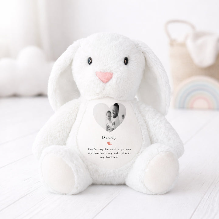 Personalised Photo Daddy You're My Safe Place Teddy