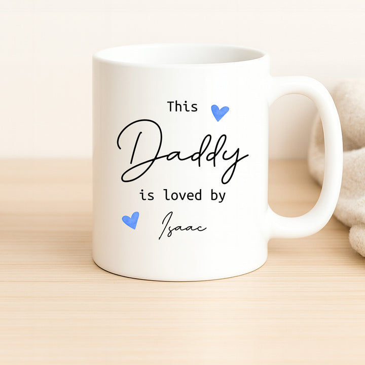 Personalised Photo This Daddy Is Loved By Mug