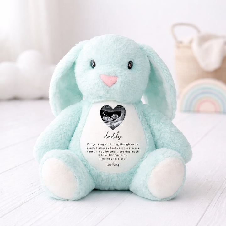 Personalised Baby Scan Father's Day Teddy