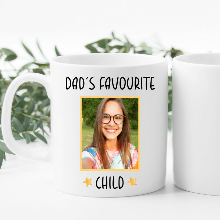 Personalised Dad's Favourite Child Mug