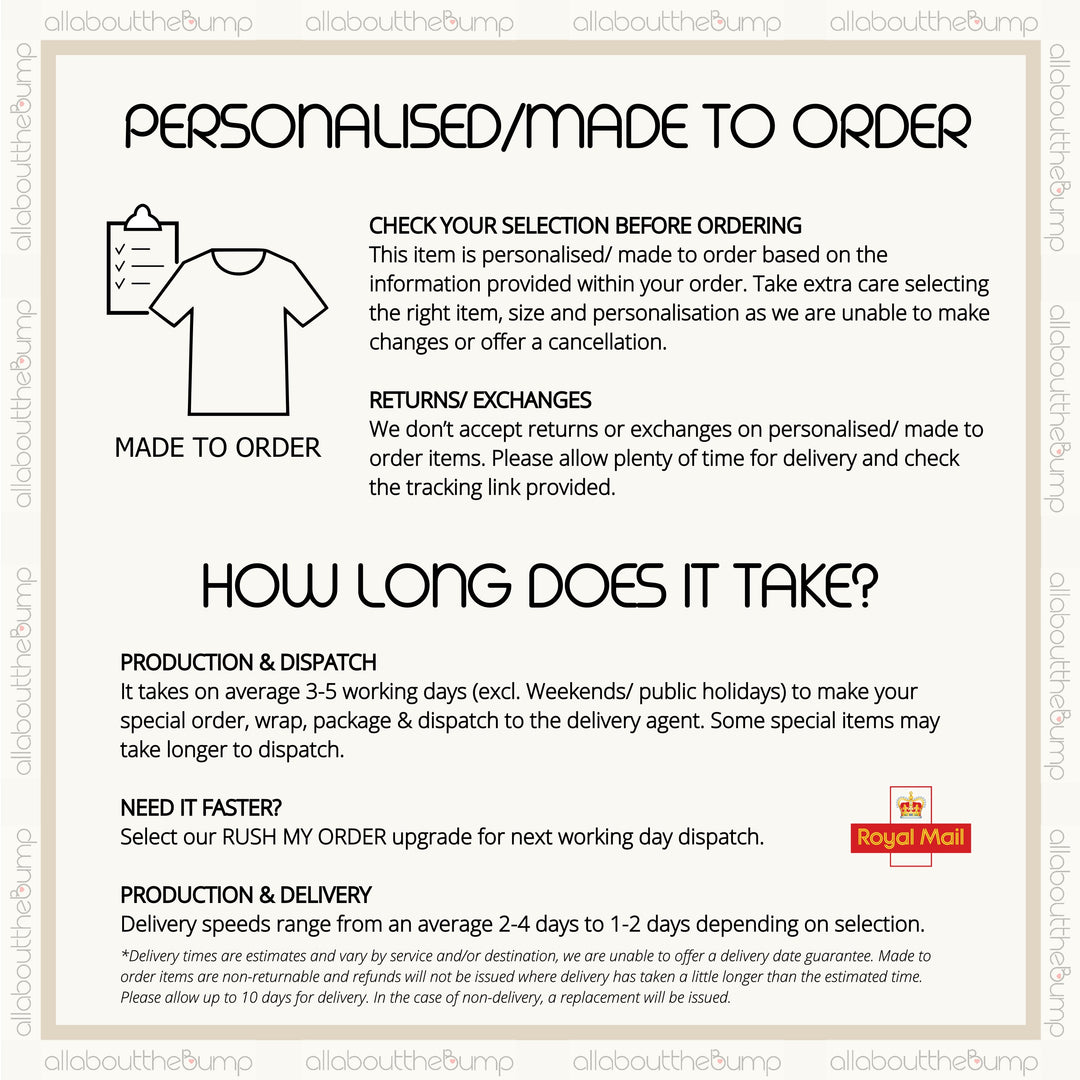 Personalised Pink Bow Bunny First Birthday T-Shirt