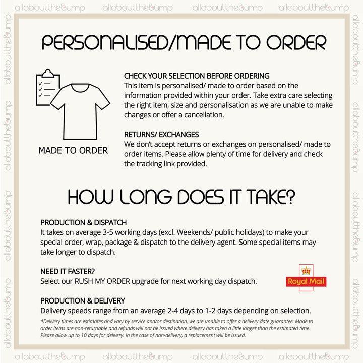 Personalised Pink Bow Bunny First Birthday T-Shirt