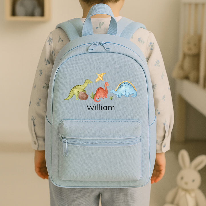 Personalised Dinosaur Backpack