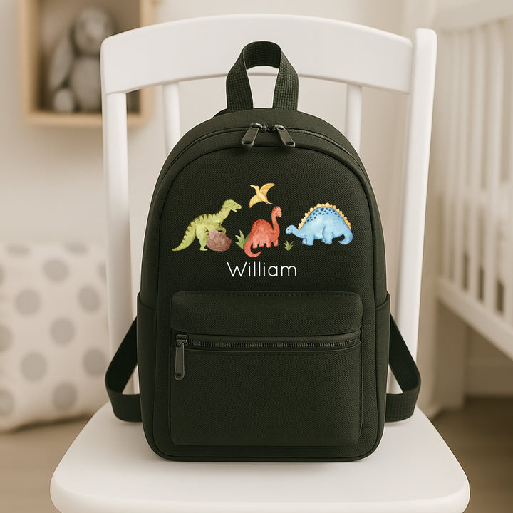 Personalised Dinosaur Backpack
