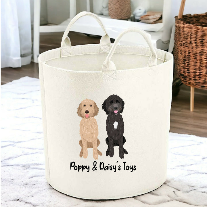 Personalised Dog Toy Tub