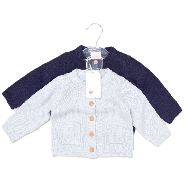 Boys Blue Pack of 2 Knitted Cardigan