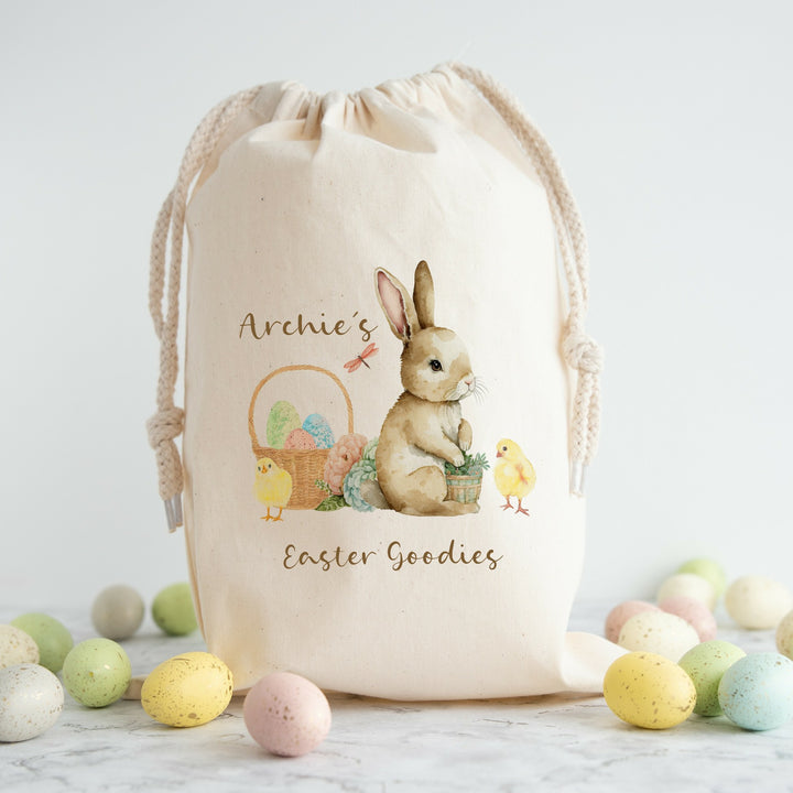 Personalised Brown Bunny Easter Bunny