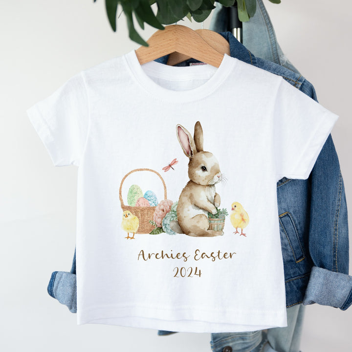 Personalised Easter Bunny T-shirt